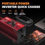 800W Power Inverter for Car and Outdoor Use