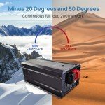 Soyond 2000W Pure Sine Wave Inverter Charger