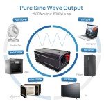 Soyond 2000W Pure Sine Wave Inverter Charger