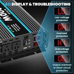 2000W Pure Sine Wave Inverter with Remote Control