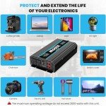 2000W Pure Sine Wave Inverter with Remote Control
