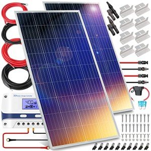 SereneLife 400W Portable Solar Starter Kit