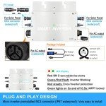 700W Waterproof Grid Tie Solar Micro Inverter