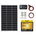 ExpertPower 100W Solar Power Kit with Battery