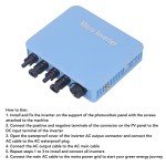 Waterproof Solar Grid Tie Micro Inverter 120V/230V