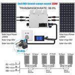 700W Waterproof Grid Tie Solar Micro Inverter