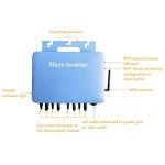 Waterproof Solar Grid Tie Micro Inverter 120V/230V