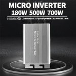 POWLSOJX 700W Smart Solar Micro Inverter