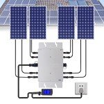 Gbonklong 1200W Waterproof Solar Micro Inverter