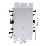 Gbonklong 1200W Waterproof Solar Micro Inverter