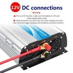 1200W DC to AC Power Inverter with Solar Controller
