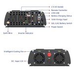 1200W DC to AC Power Inverter with Solar Controller