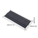 30W Solar Panel Kit with 30A Charger Controller