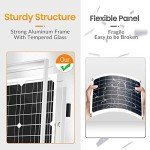 20W Solar Panel Kit with Waterproof Controller