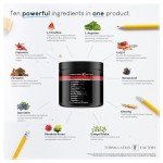 10-in-1 Nitric Oxide Energy Boost Supplement