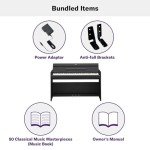 Yamaha YDPS55 Slim Digital Piano in Black