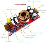 1800W 40A DC-DC Boost Converter Power Module