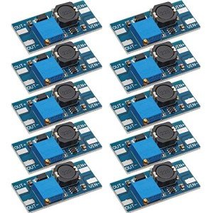 10 Pack Adjustable DC-DC Boost Converter Modules