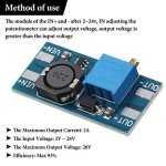 10 Pack Adjustable DC-DC Boost Converter Modules