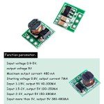 5-Pack DC-DC Voltage Boost Converter Module