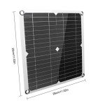 200W Solar Panel Kit with Charge Controller & Cables