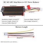 DC-DC Voltage Reducer for Solar Golf Carts