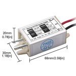 15W Waterproof DC 12V LED Power Supply (2-Pack)
