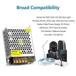 12V 5A Power Adapter for LED Lights & More