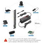 Adjustable AC to DC Power Adapter 3V-24V 2A