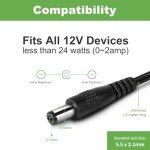 SmoTecQ 12V 2A Power Supply Adapter Pack