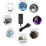 SmoTecQ 12V 2A Power Supply Adapter Pack