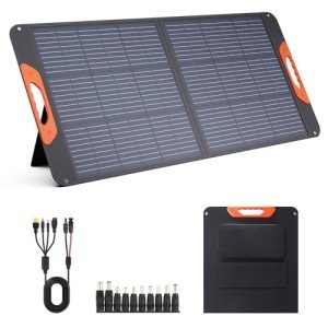 100W Portable Monocrystalline Solar Charger for Camping