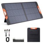 Portable 100W Monocrystalline Solar Charger Panel