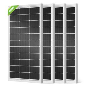 ECO-WORTHY 400W Monocrystalline Solar Panel Set