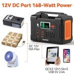 200W FlashFish Solar Portable Power Station