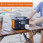 200W FlashFish Solar Portable Power Station