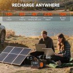 Bailibatt 600W Portable Power Station for Outdoors