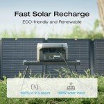 EF ECOFLOW RIVER 2 Portable Solar Power Station