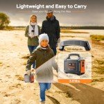 MARBERO 167Wh Portable Solar Generator with Panels