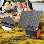 120W Solar Generator & 21W Portable Panels