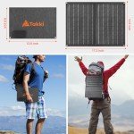 120W Solar Generator & 21W Portable Panels