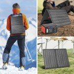 120W Solar Generator & 21W Portable Panels