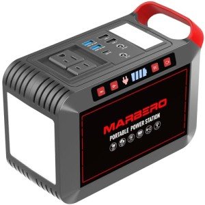 Marbero 300W Portable Solar Power Station for Outdoors