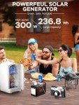 Marbero 300W Portable Solar Power Station for Outdoors