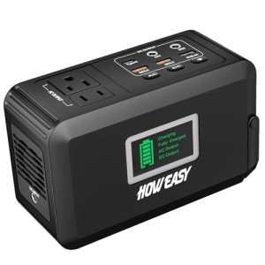 HOWEASY 24000mAh Portable Solar Power Station