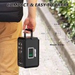 HOWEASY 24000mAh Portable Solar Power Station