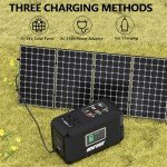 HOWEASY 24000mAh Portable Solar Power Station