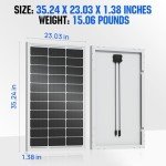 ECO-WORTHY 400W Monocrystalline Solar Panel Set