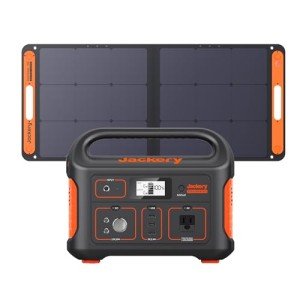 Jackery Explorer 500 Solar Generator with SolarSaga 100
