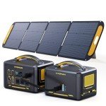 Vtoman 3096Wh Solar Generator with 200W Panel